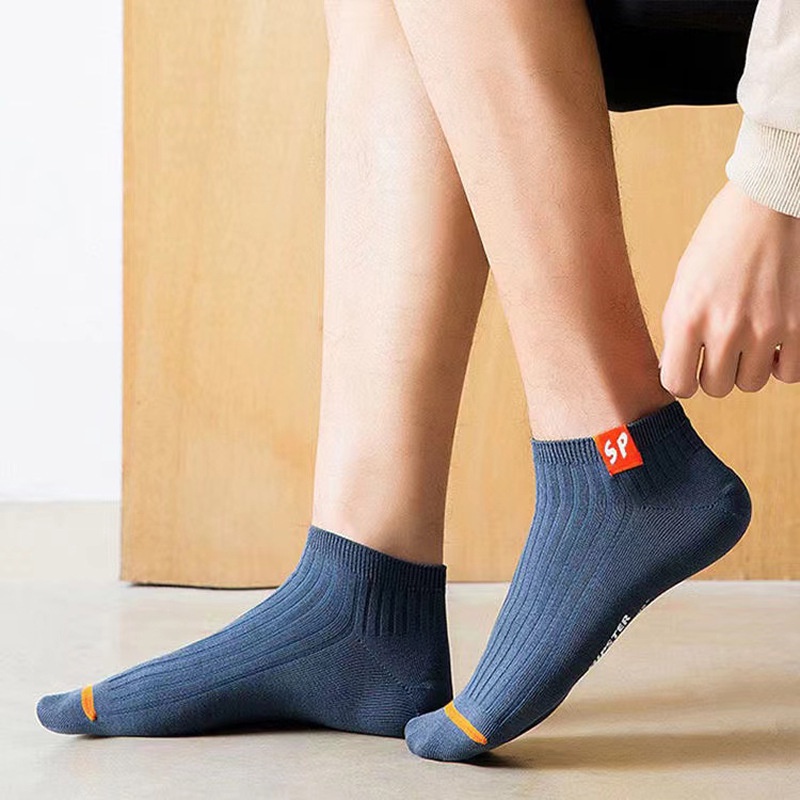 ⭐️𝐈𝐇𝐒 𝟖𝟕𝟒 𝐋𝐚𝐦𝐩𝐮𝐧𝐠⭐️Kaos Kaki Pria New Fashion Import Kaos Kaki Sport Pendek Ankle Socks