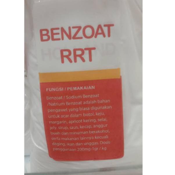 

T96 Benzoat RRT/ Sodium benzoat/Natrium benzoat pengawet makanan PROMO SPESIAL ㍐