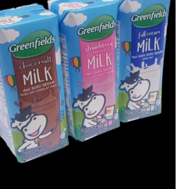 

✱ SUSU GREENFIELD UHT 125ML | ISI 40PCS ❊