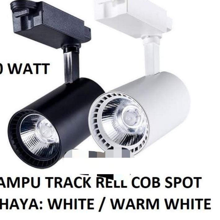 ARC743 lampu spot rel 10w 20w 30w 10 20 30 watt spotlight led sorot tembak led lukisan track spot ||