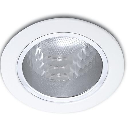 ❤[PROMO MURAH]❤ Downlight Frame 4 inch Putih Silver / Fitting Lampu Plafon Tanam / Tempat Lampu Tana