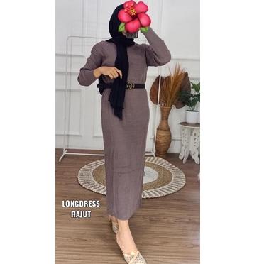 Terpercaya Rajut Dress / Boxy Dress / Longdress Rajut / Rajut Gamis / Boxy Dress Rajut / Gamis Rajut