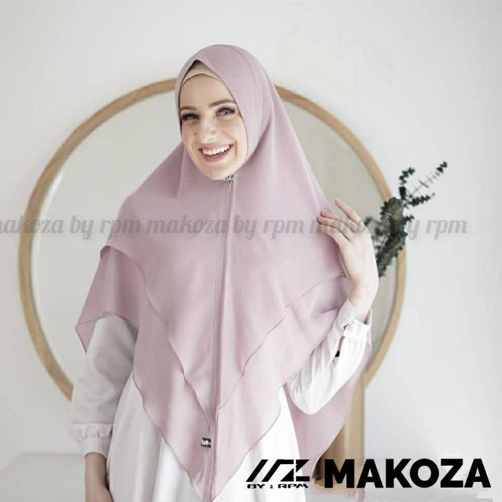 ♞ KHIMAR LV JUMBO 2 LAYER PET/KERUDUNG LV CERUTY JUMBO/HIJAB LV INSTAN/JILBAB LV JUMBO ♪