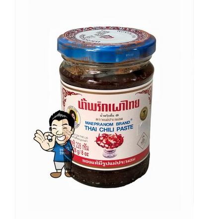 

✧ Maepranom Thai Chili Paste- Sambal Cabe Pasta 228g ➢