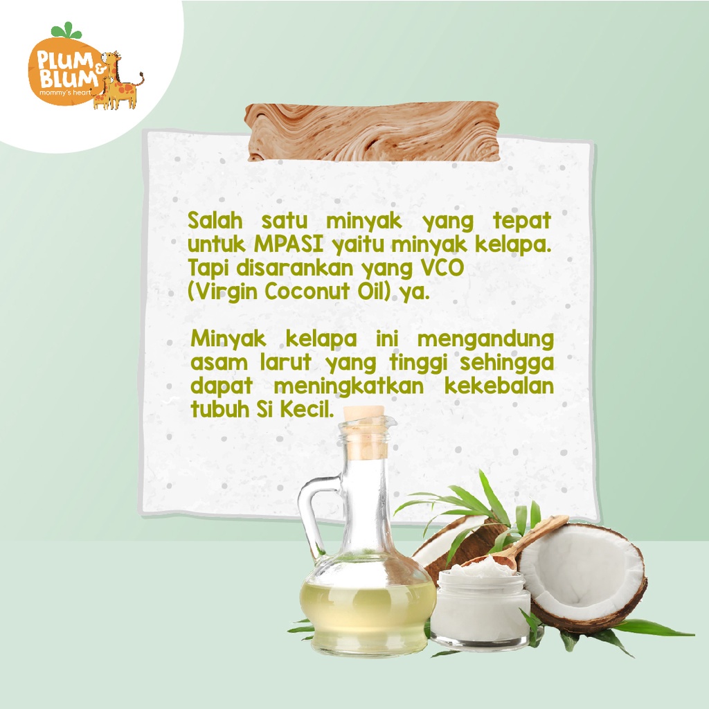 Minyak Mpasi BB Booster Plum &amp; Blum Chicken Fat Oil Beef Fat Oil - 140 ml