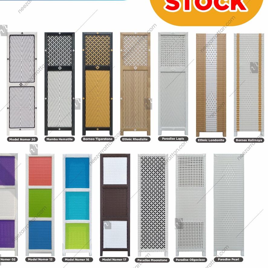 ♠ READY STOCK Sketsel Rotan Model Pembatas penyekat Partisi Ruangan minimalis unik rotan sekat ➧