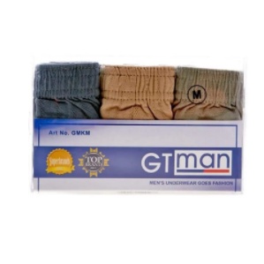 [ISI 3] CD Pria GT-MAN GMKM Bahan Katun Polyester| Celana dalam gt man dewasa Pria | CD GT man Cowok | GTman Katun Laki gmkm - sckmenwear GROSIR