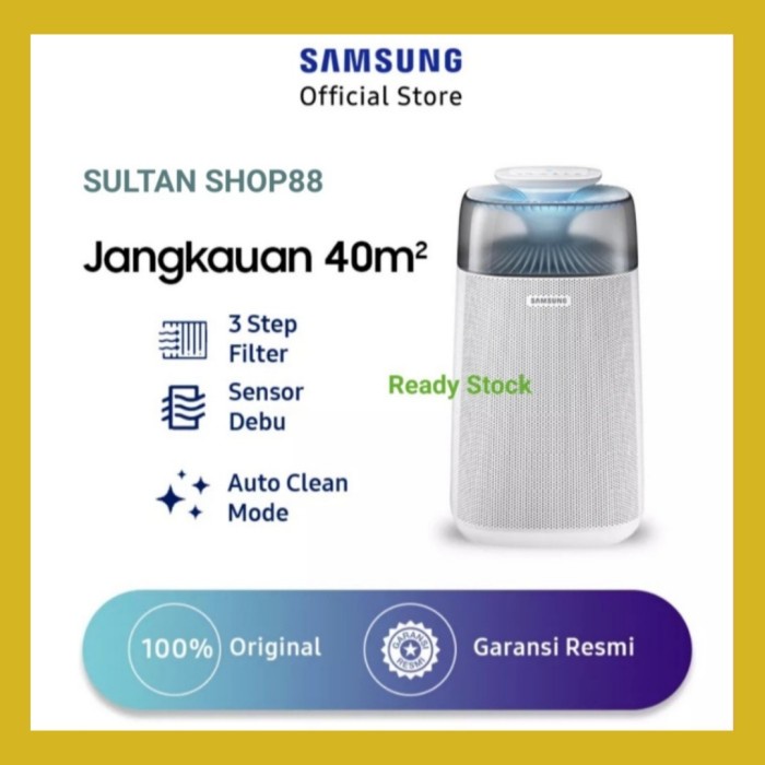 Pure Samsung Air Purifier Ax40R3030Wm/Ax3300 (40 M2)