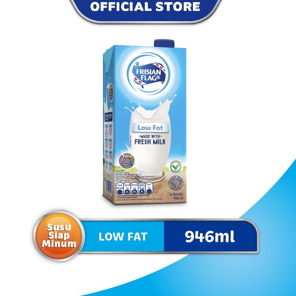 

E87 Frisian Flag Family UHT Low Fat 946 ml TELAH HADIR ゔ