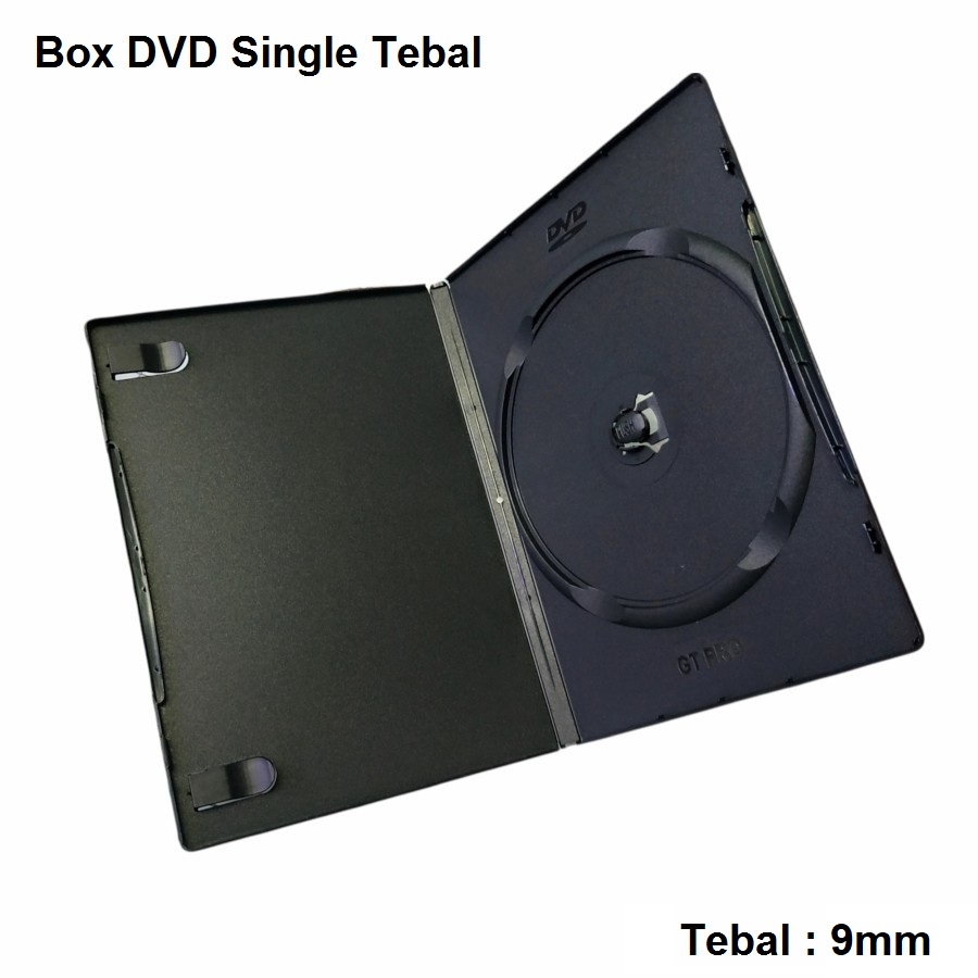 Kotak Tempat DVD / Disc Box DVD Hitam