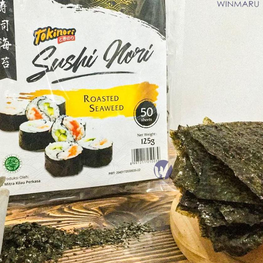 

☈ Tokinori Sushi Nori Seaweed Rumput Laut 50 sheets/lembar ☛