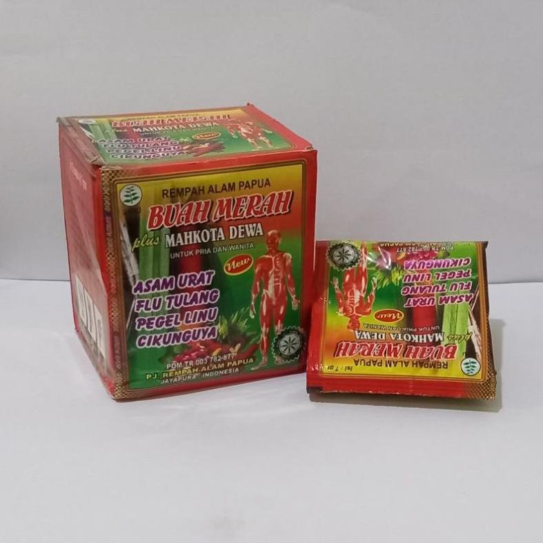 Free Ongkir/ JAMU BUAH MERAH PAPUA plus mahkota dewa