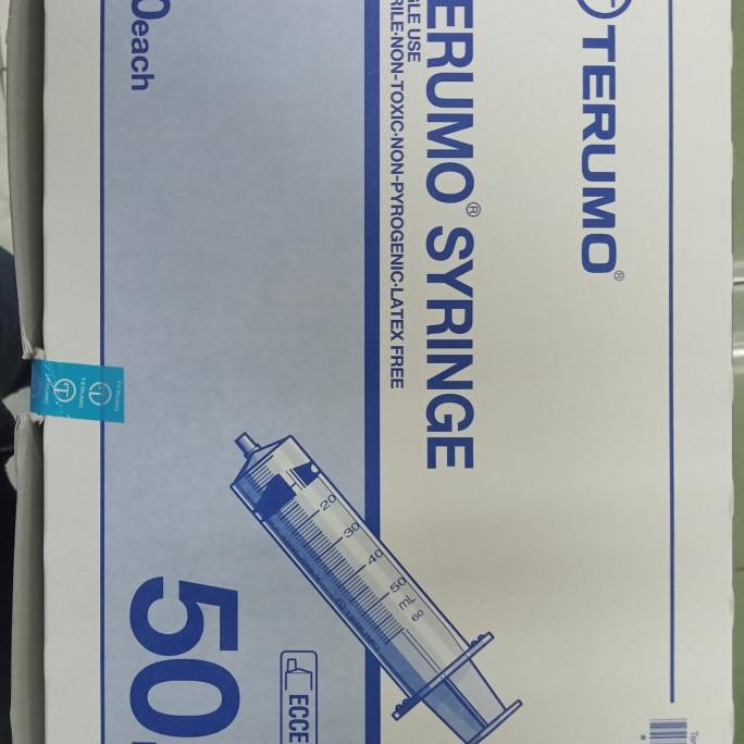 Terumo Syringe 50Ml Lubang Pinggir