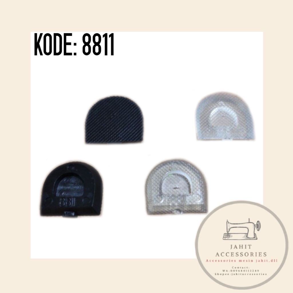 Tutup Alas Hak Kaca Tinggi / Heels (Kode 8811) Heel Tip Perawatan Aksesoris Alas Sepatu Hak Wanita