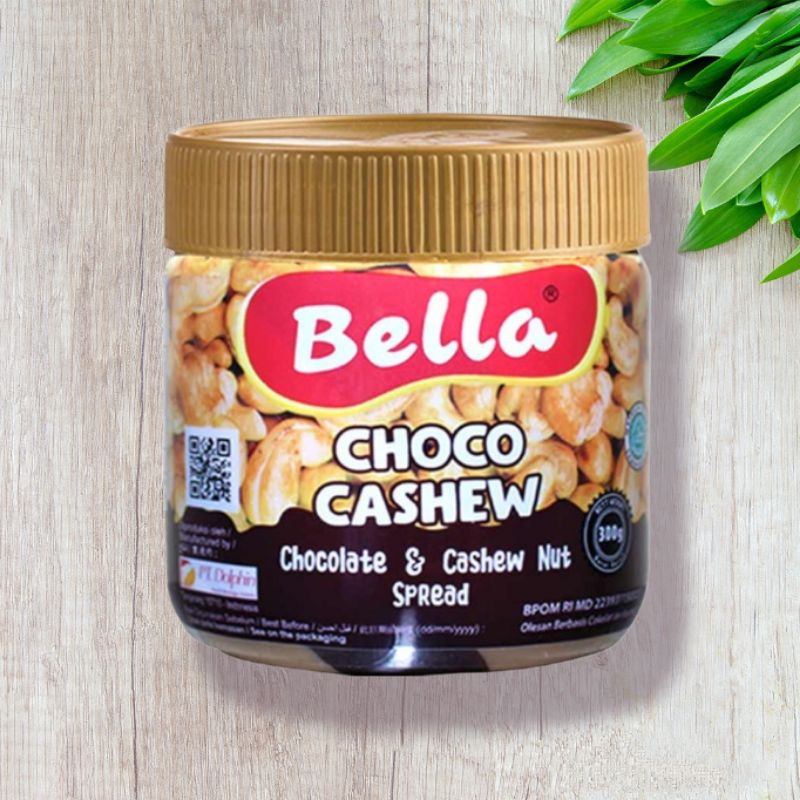 

BELLA CHOCO CASHEW (Chocolate & Cashewnut) SPREAD 330gr