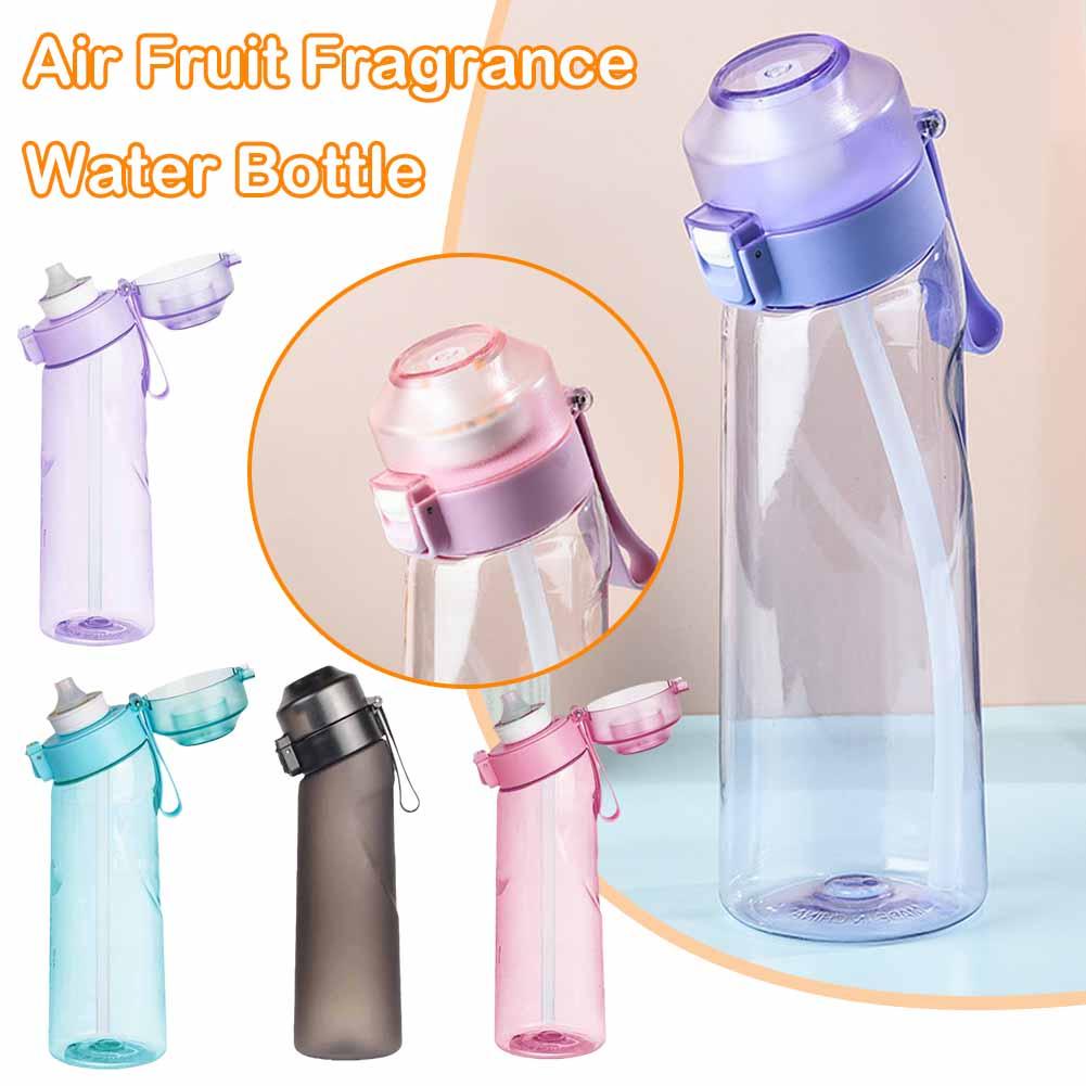 Botol Air Rasa Aktif Aroma 650ml Dengan One Taste Pods with Straw Borraccia Con Gusti Drink More Water