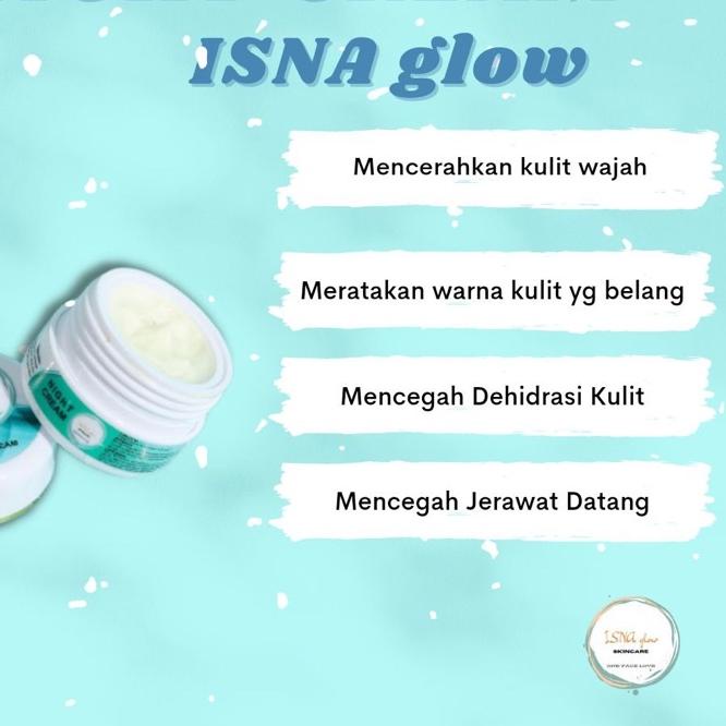 ✯ (Free Gift) Night cream IsnaGlow  ♢