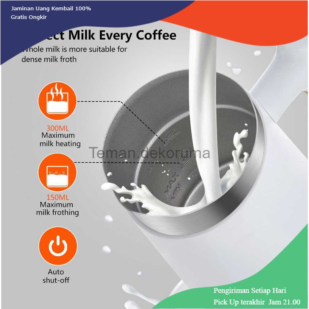 TD - GLS Biolomix Teko Pembuat Buih Susu Milk Frother Foam Maker - BN11