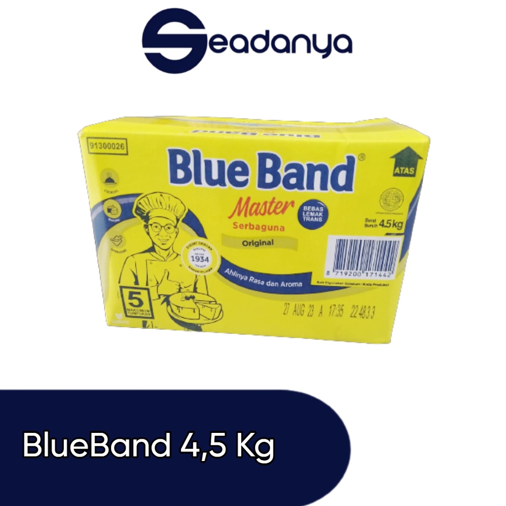 

Blue Band Master 4,5kg Blueband - Halal MUI & BPOM