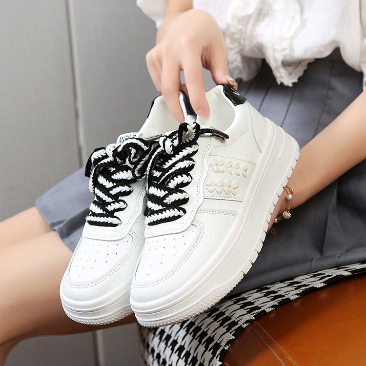 ( AMOUR ) Sepatu Sneakers Wanita Simple Hang Out Santai Premium Import Fashion Korea 5508