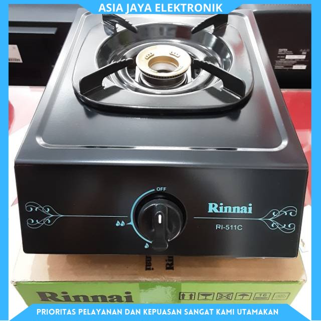 RINNAI Kompor Gas 1 Tungku RI 511 C Garansi Resmi