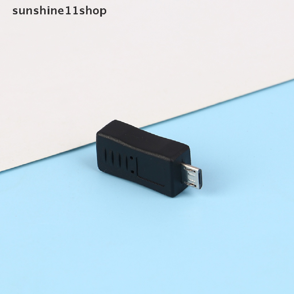 Sho Mini USB 5Pin Male to Micro USB Female Bentuk MP3 Adapter Converter N