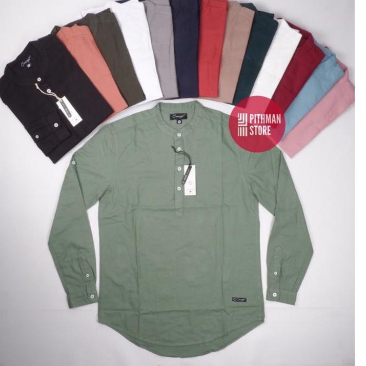 TERBAIK kemeja semi kemko kemeja concept / kemeja koko / semi koko lengan panjang