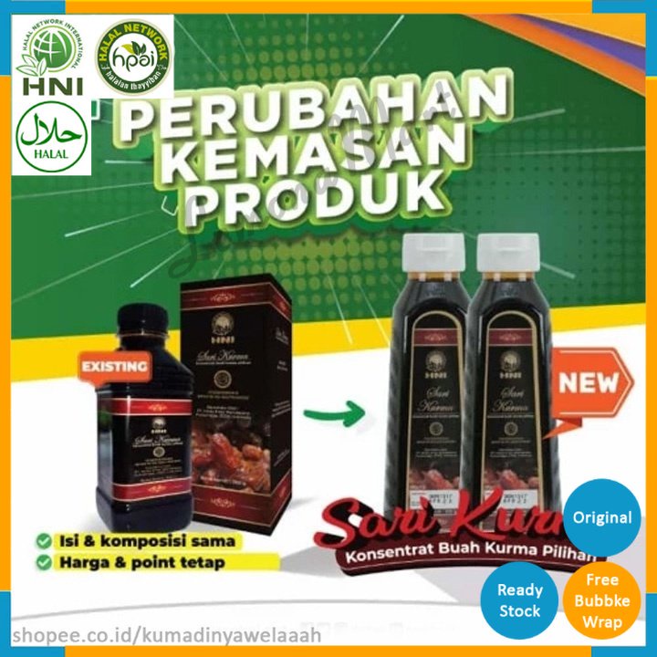 

SARI KURMA HNI HPAI HK0-Lemonamart