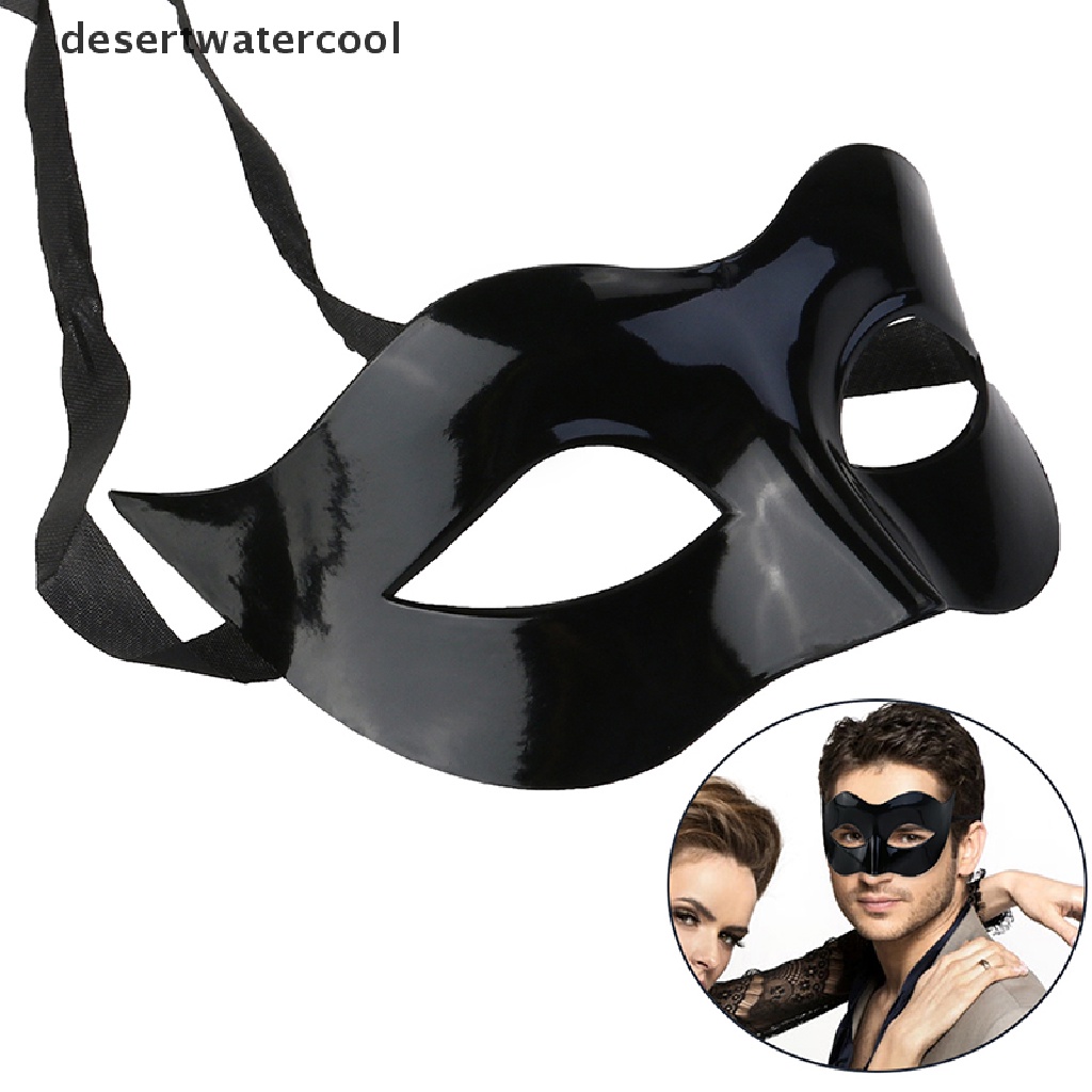 Deid Mens Masquerade Bola Topeng Ventian Kostum Pesta Topeng Mata Fancy Dress Martijn