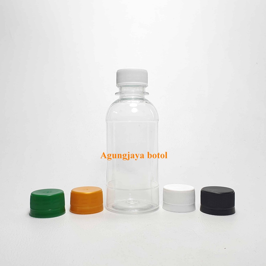 Botol Plastik 200 Ml Tutup Sanno / Tutup Pocari /  Botol Plastik / Botol Pet Food / Botol Madu / Bot