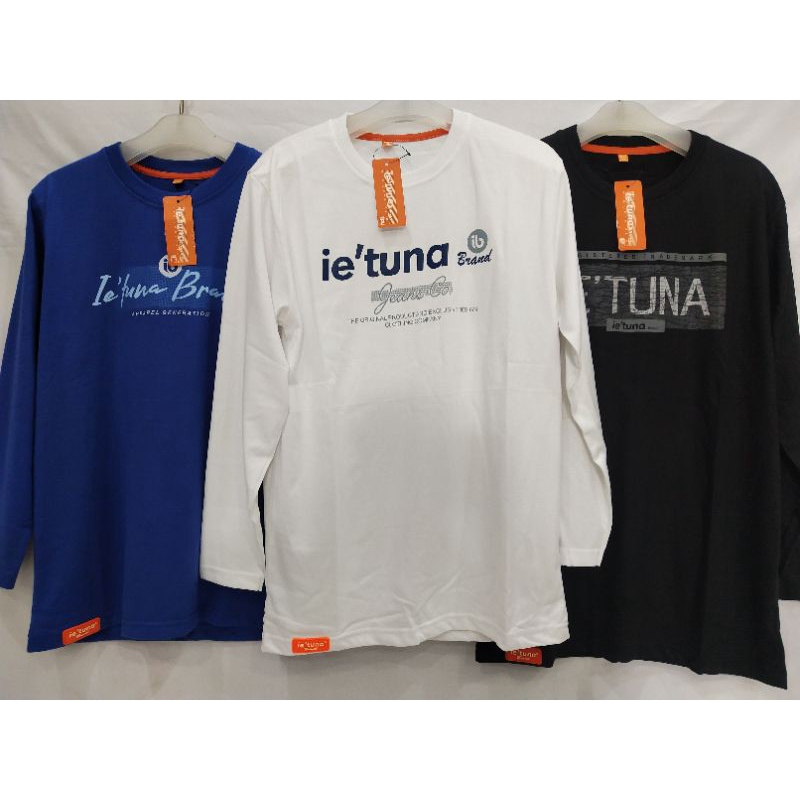 Kaos ie'tuna lengan panjang L, XL dan Jumbo
