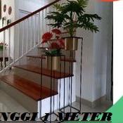 ☚ STANDING POT BESI TINGGI 1 METER / RAK BUNGA BESI / STANDING POT BESI / DIAMETER 18 CM ♦