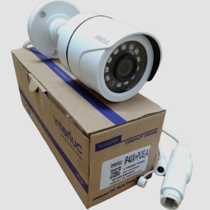 Terlaris Camera Ip Edge Interluc 4 Mp Outdoor