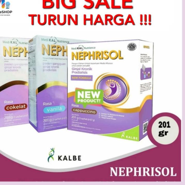 

✽ NEPHRISOL 201GR REGULER VANILA COKLAT CAPPUCCINO ☇