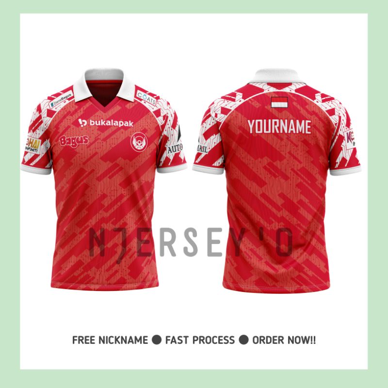 JERSEY BTR 2023 TERBARU, GRATIS CUSTOM NAMA