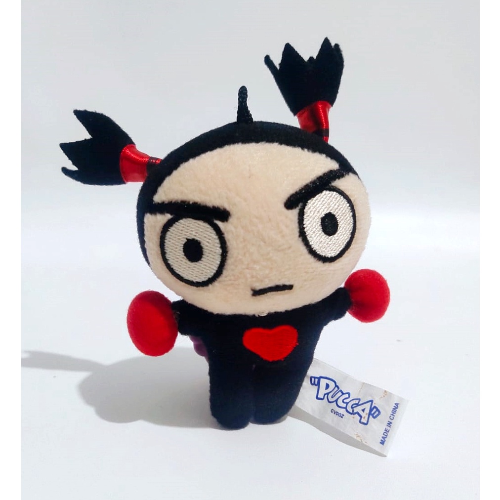 Boneka Garu Pucca Original Pucca Vooz Plush Small Doll