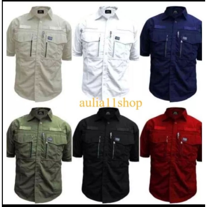 KEMEJA W-TAC JUMBO TANGAN PENDEK/KWMEJA TACTICAL JUMBO