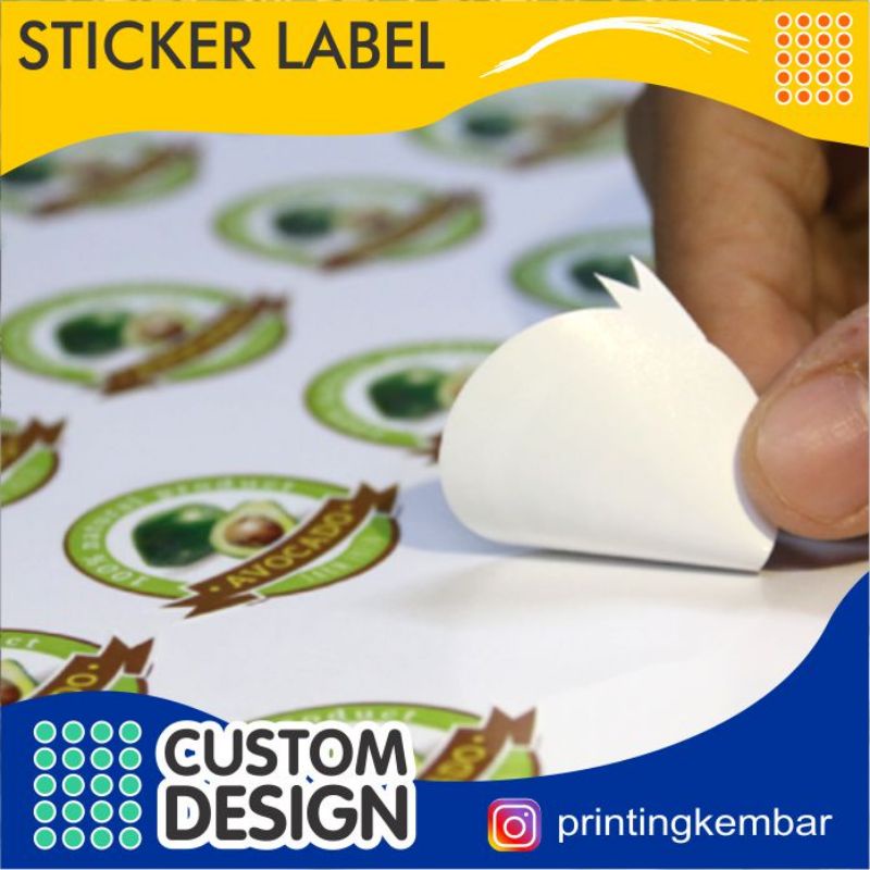 

STICKER LABEL CROMO CUSTOM