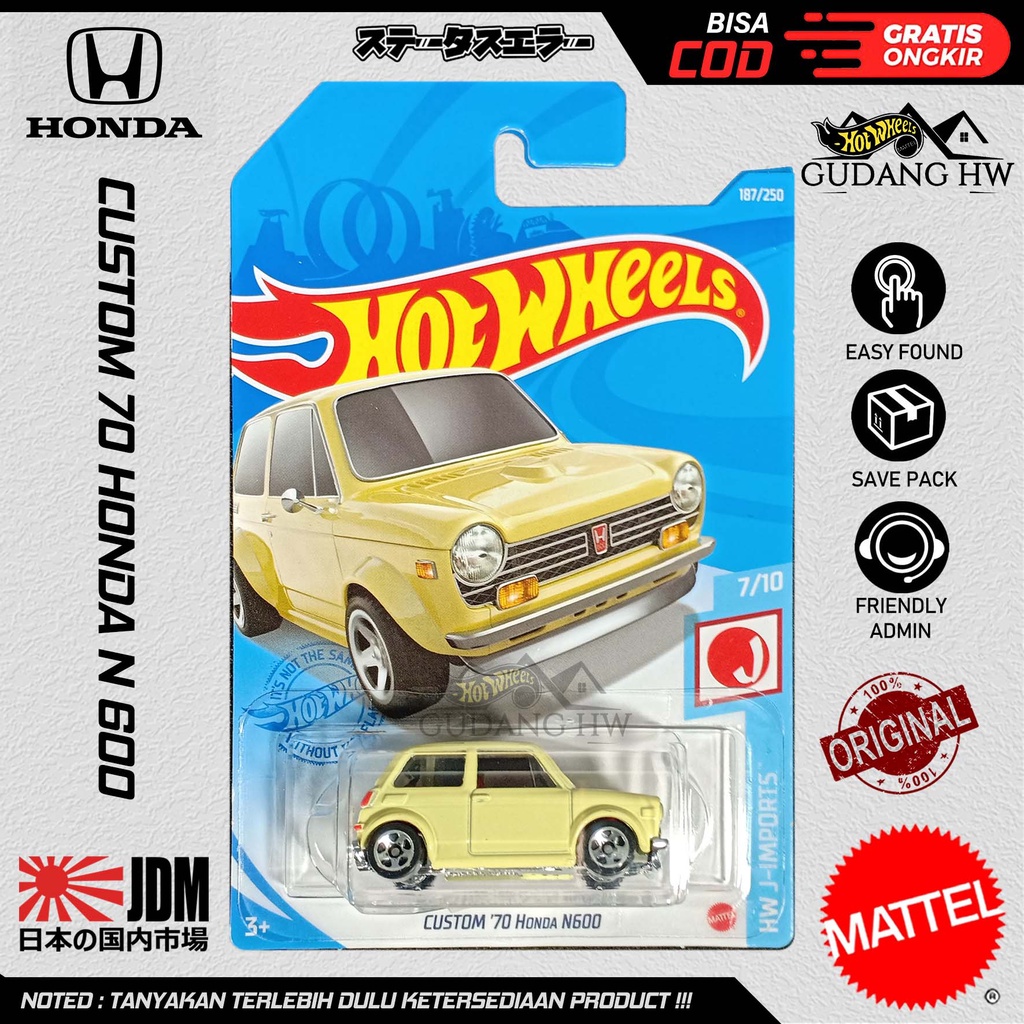 HOT  WHEELS HONDA N600