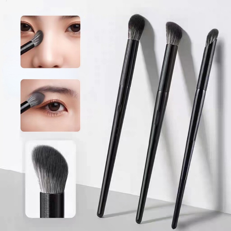 Ujung Jari Serat Bulu Halus Brush Kepala Hidung Concealer Brush Alat Kecantikan Wajah Wanita Foundation Multifungsi Stabilo Aplikator Brush