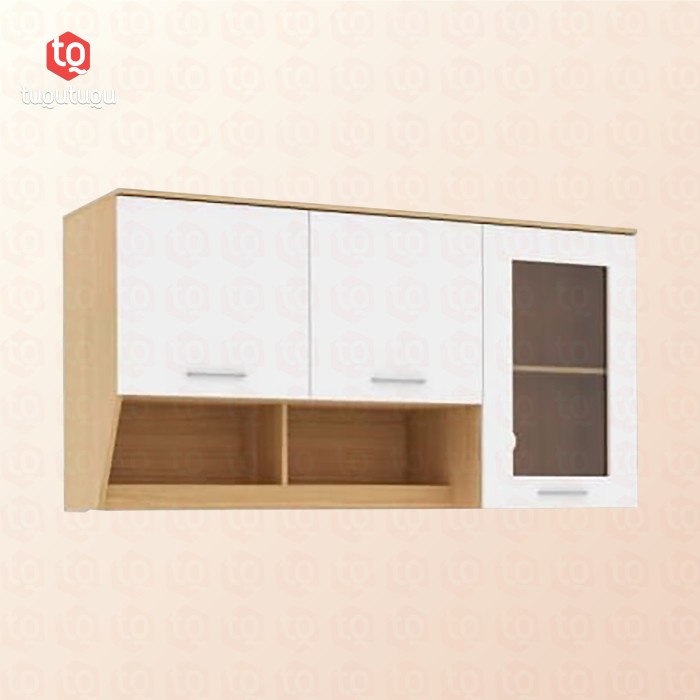 Rak Dapur Deryl Lemari / Rak / Bufet Gantung Dapur Kitchen Wall Cabinet 3 Pintu