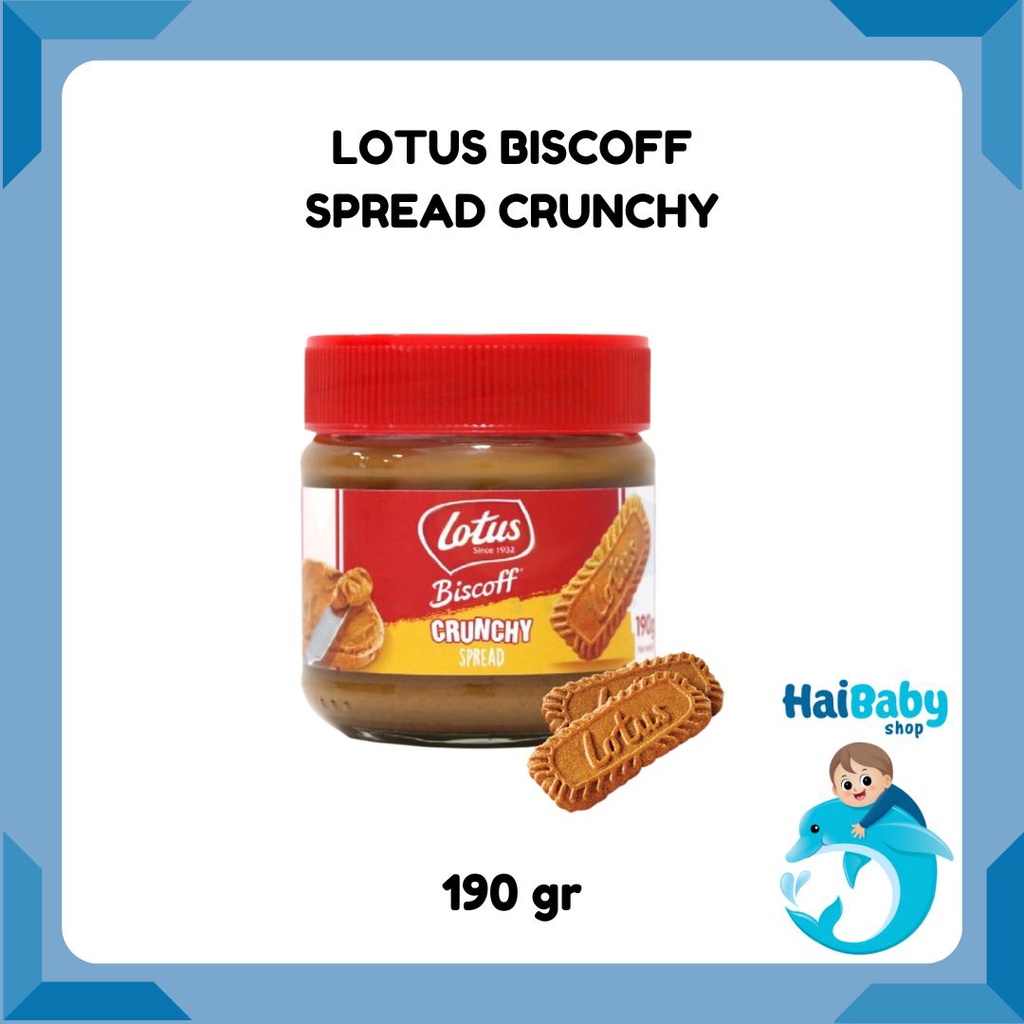 Lotus Biscoff Crunchy Spread 190 Gr – SESA