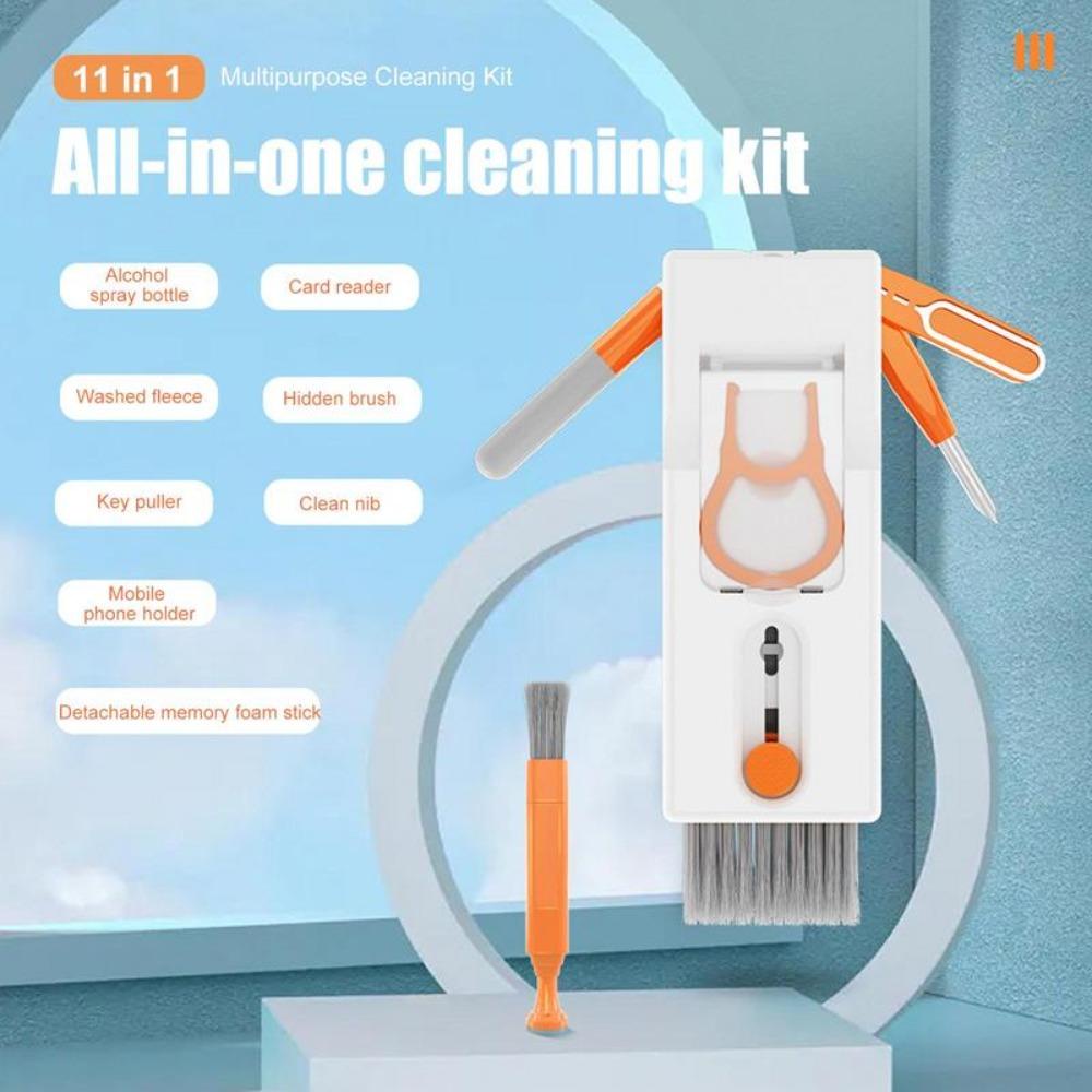 Populer Earphone Cleaning Kit New Penarik Kunci Sikat Pembersih Keyboard Headphone