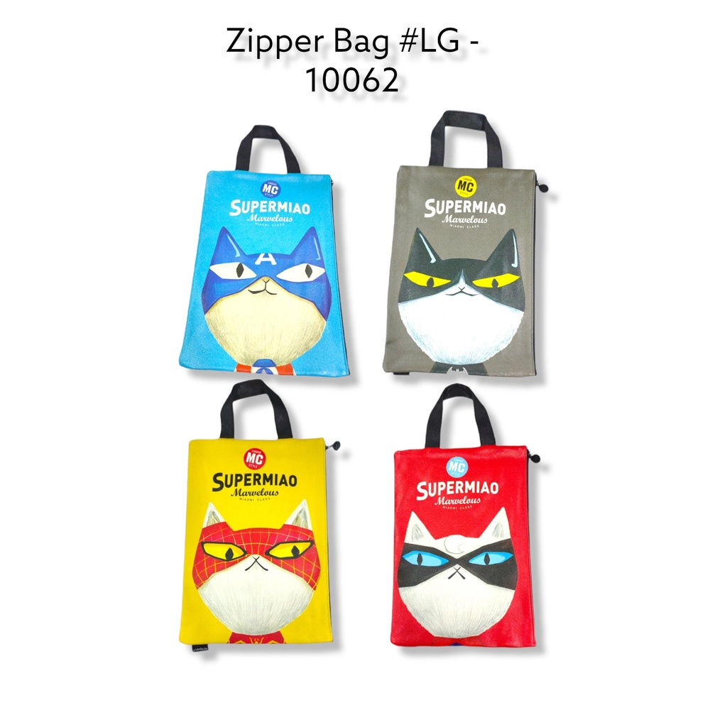 

Map Dokumen Resleting Super Miao LG-10062 / Dokumen Bag / Zipper Bag Impor SHABG