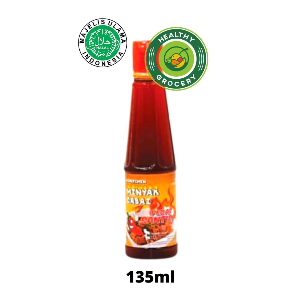 Javasuperfood  Minyak Cabai Pedas Gila / Minyak Cabai Mantul / Minyak Cabai Santuy 135ml / Minyak Cabe Pedas / JAVA SUPER FOOD