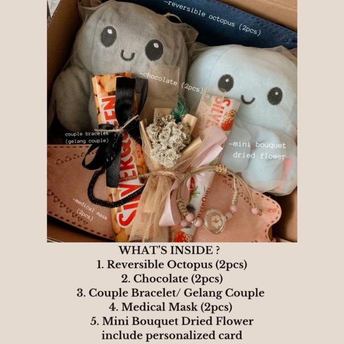 

Spesial Valentine Day Valentine Gift ( Soulmate Package ) / Valentine Hampers / Kado Ulang