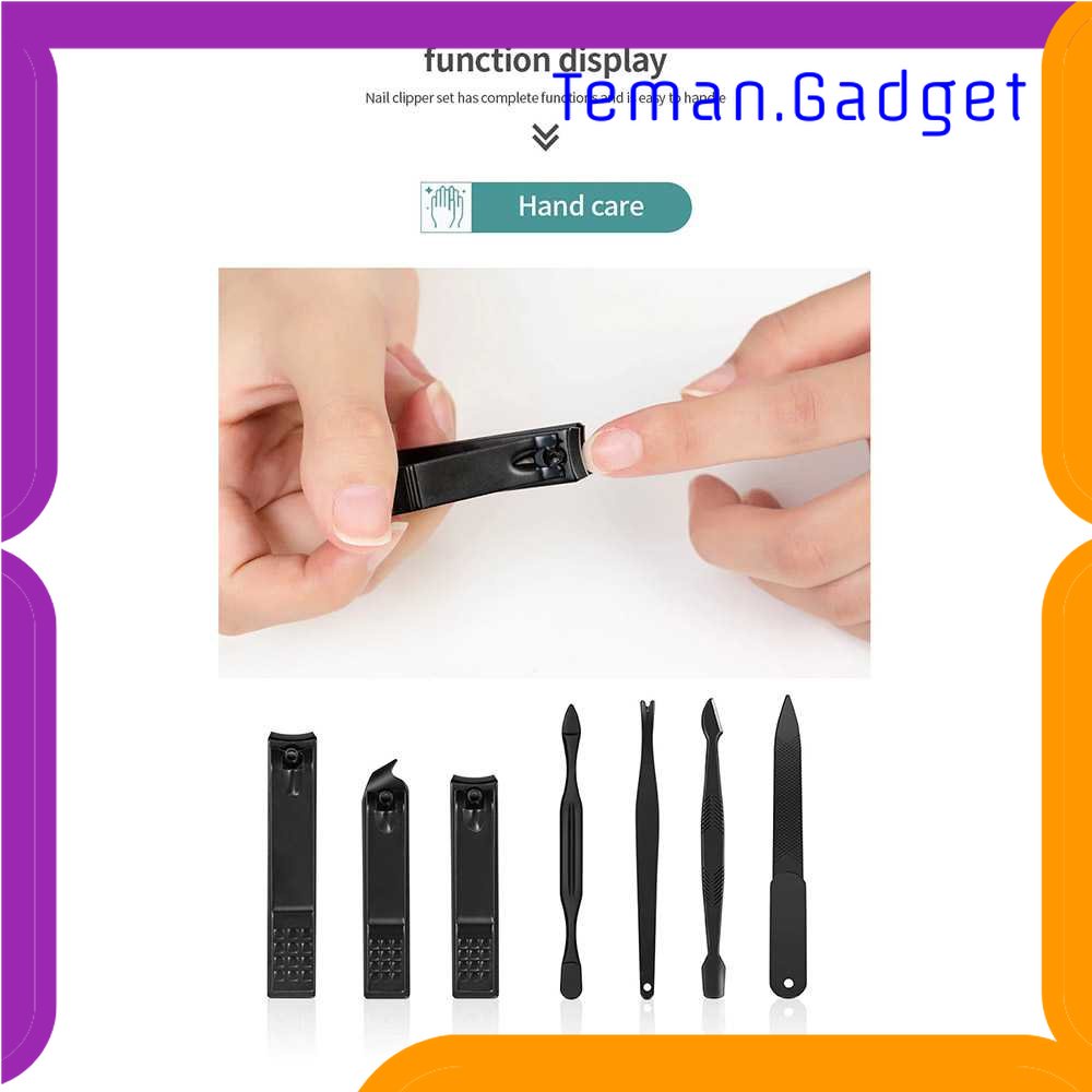 TG - PRW VCHOSE Gunting Kuku Nail Art Set Manicure Pedicure 18 PCS - LM302