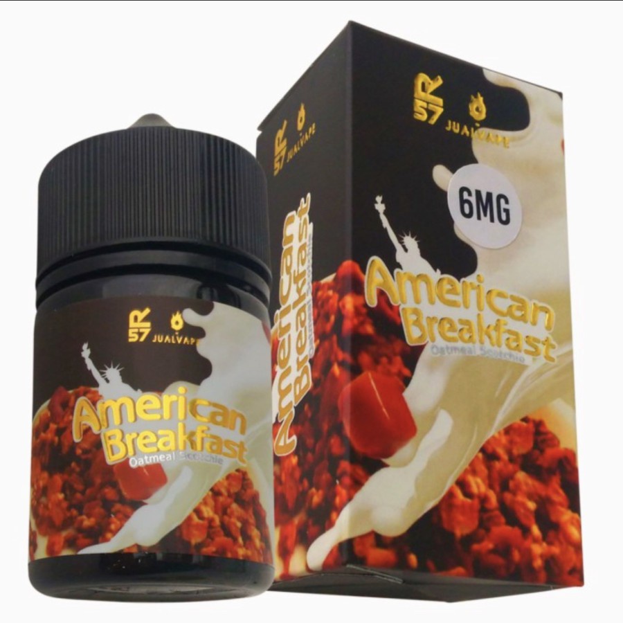 LIQUID VAPE AMERICAN BREAKFAST V3 OATMEAL SCOTHIES 60ML