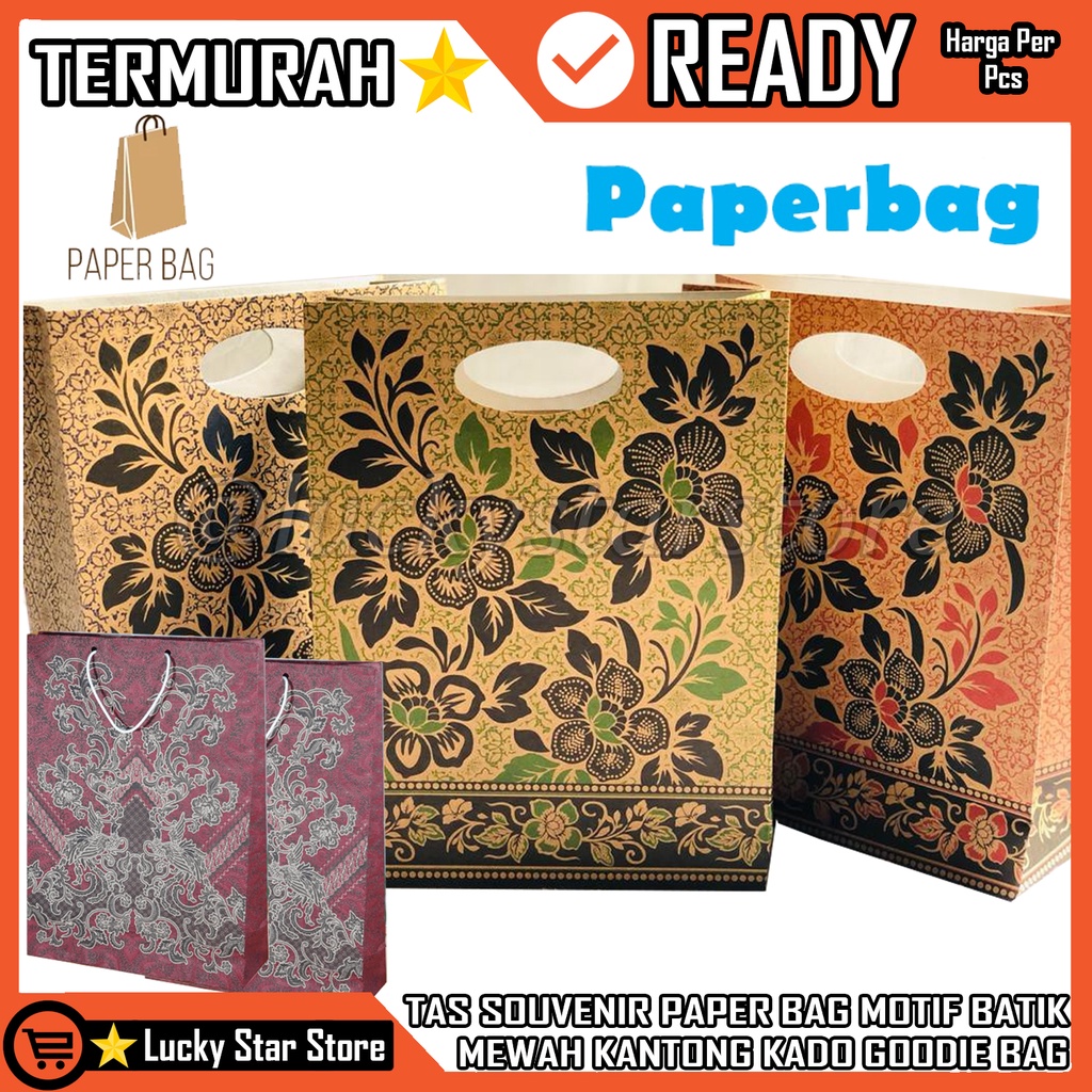 

PAPERBAG PAPER BAG TAS KRAFT TAS SOUVENIR GOODIEBAG MOTIF BATIK UKURAN 25X20 25X30 PER 10 PCS BIJI PERNIKAHAN SOS HAND BAG KERTAS MT-BATIK S PAPER BAG GOODIE BAG KANTONG KADO TAS HAMPERS KANTONG KARTON BATIK UKURAN BUKU ANAK SEKOLAH TAS TALI KERTAS KADO