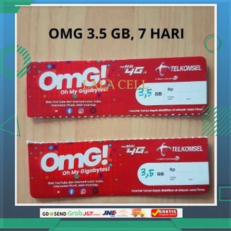 VOUCHER TELKOMSEL 3.5 GB/ PAKET DATA TELKOMSEL 3.5 GB